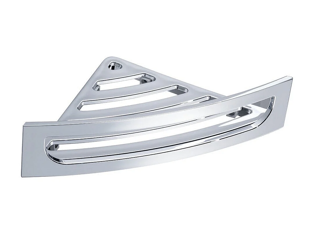 Porte-Objets D'angle En Abs Chromé