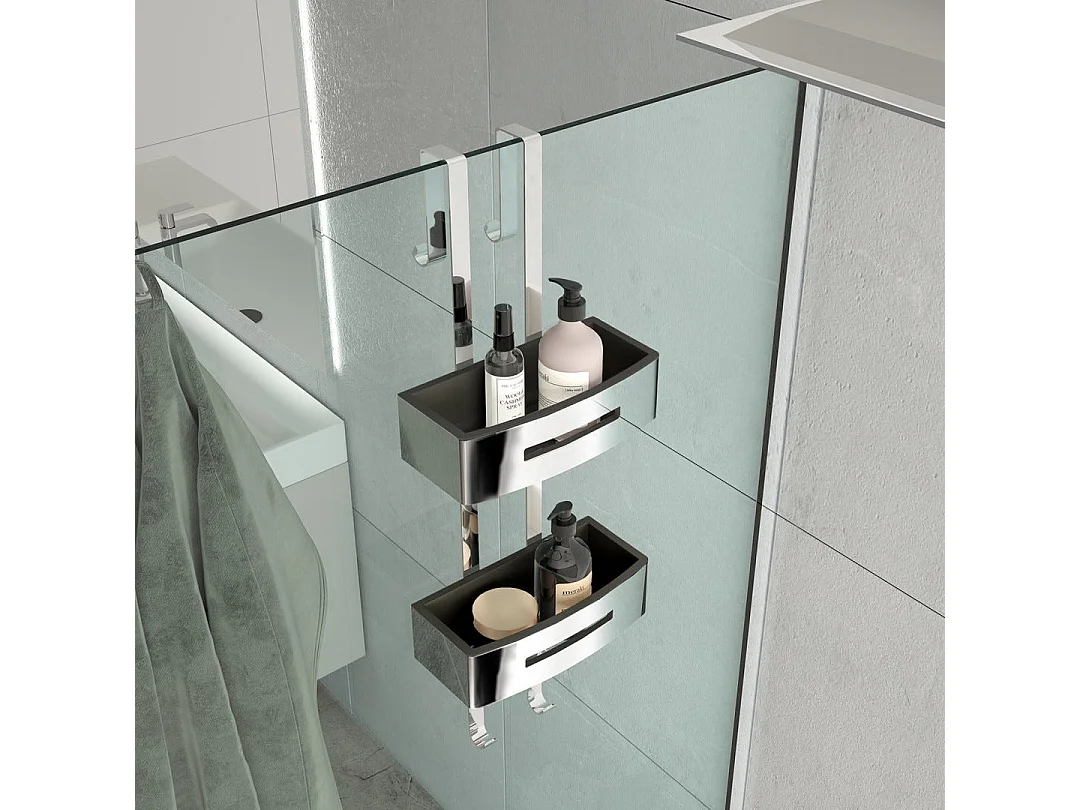 Grille De Douche Suspendue Double | Peonia