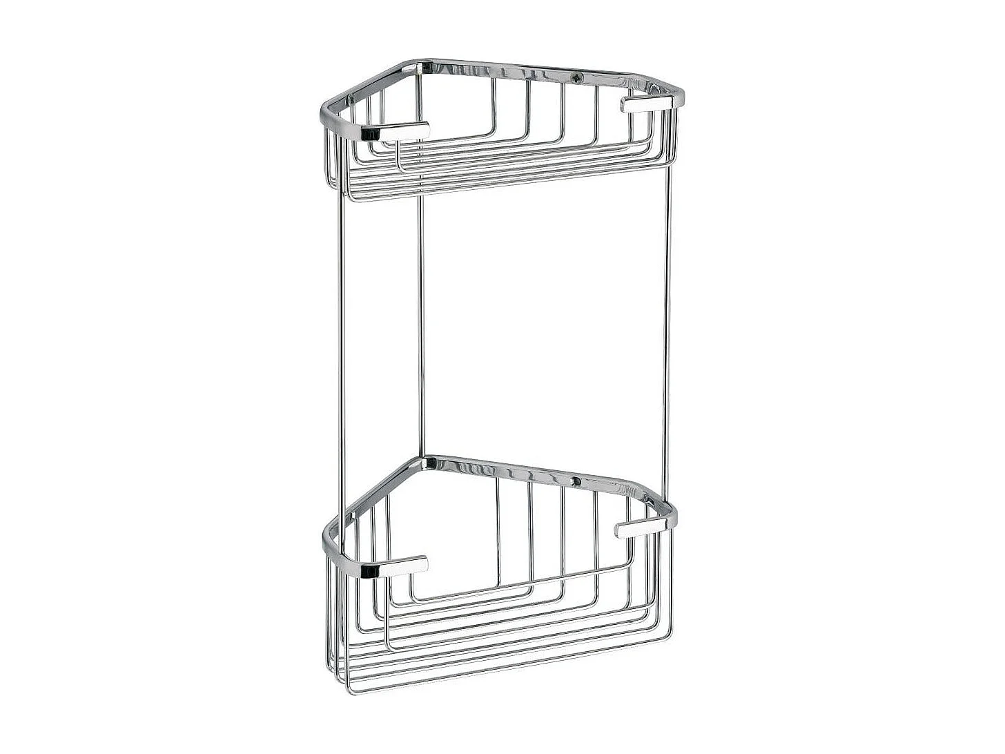 Porte-Savon De Douche Double D'angle En Acier Inoxydable