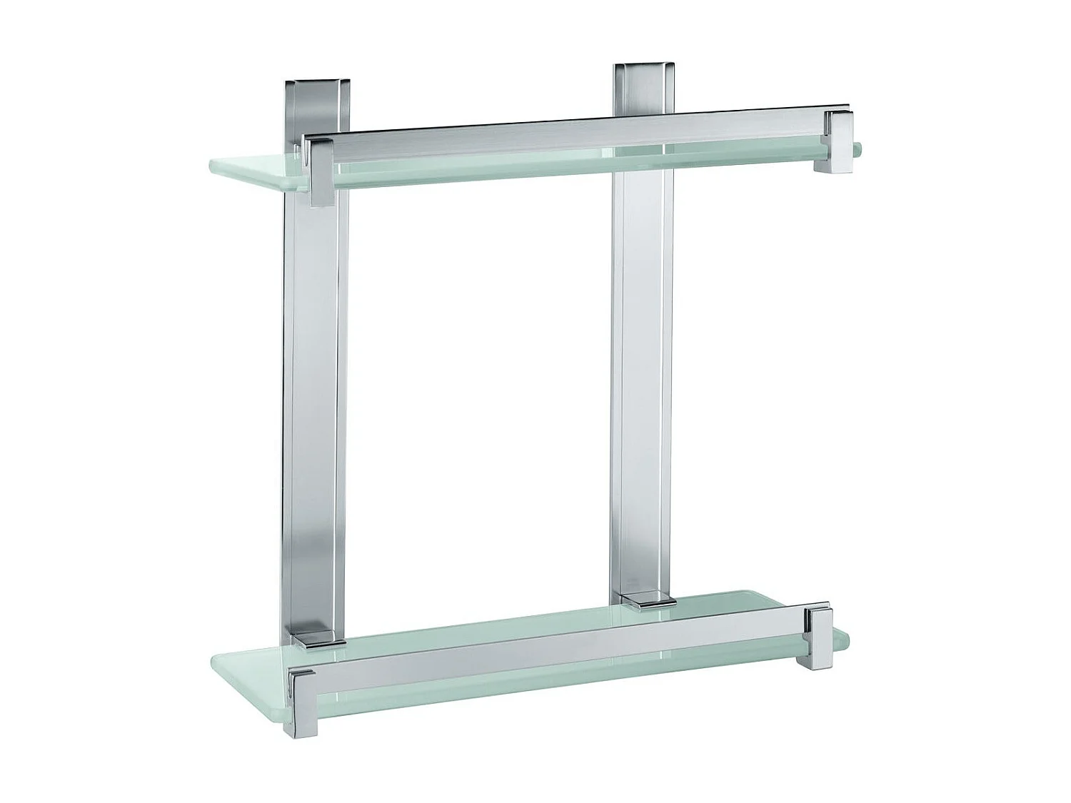 Porte Objets Rectangulaire Double Pour Douche | Calatea