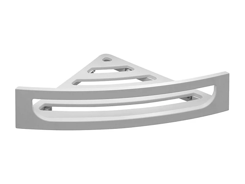 Porte-Objets D'angle Pour Douche Abs Blanc