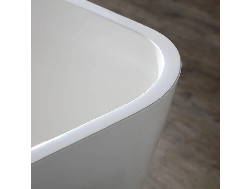 Baignoire Îlot Moderne En Marbre Reconstitué | Paola