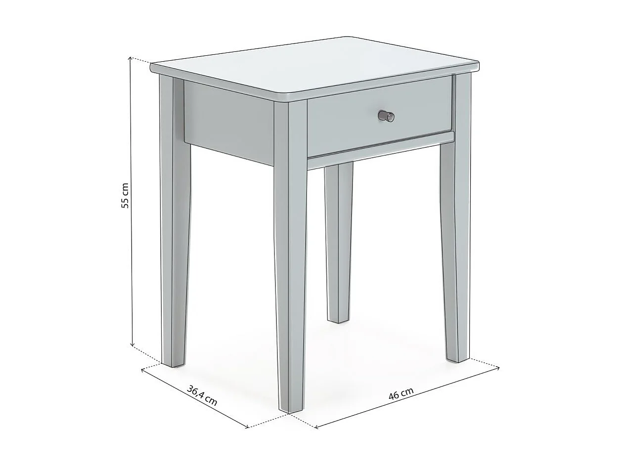 Mesa de cabeceira Vika