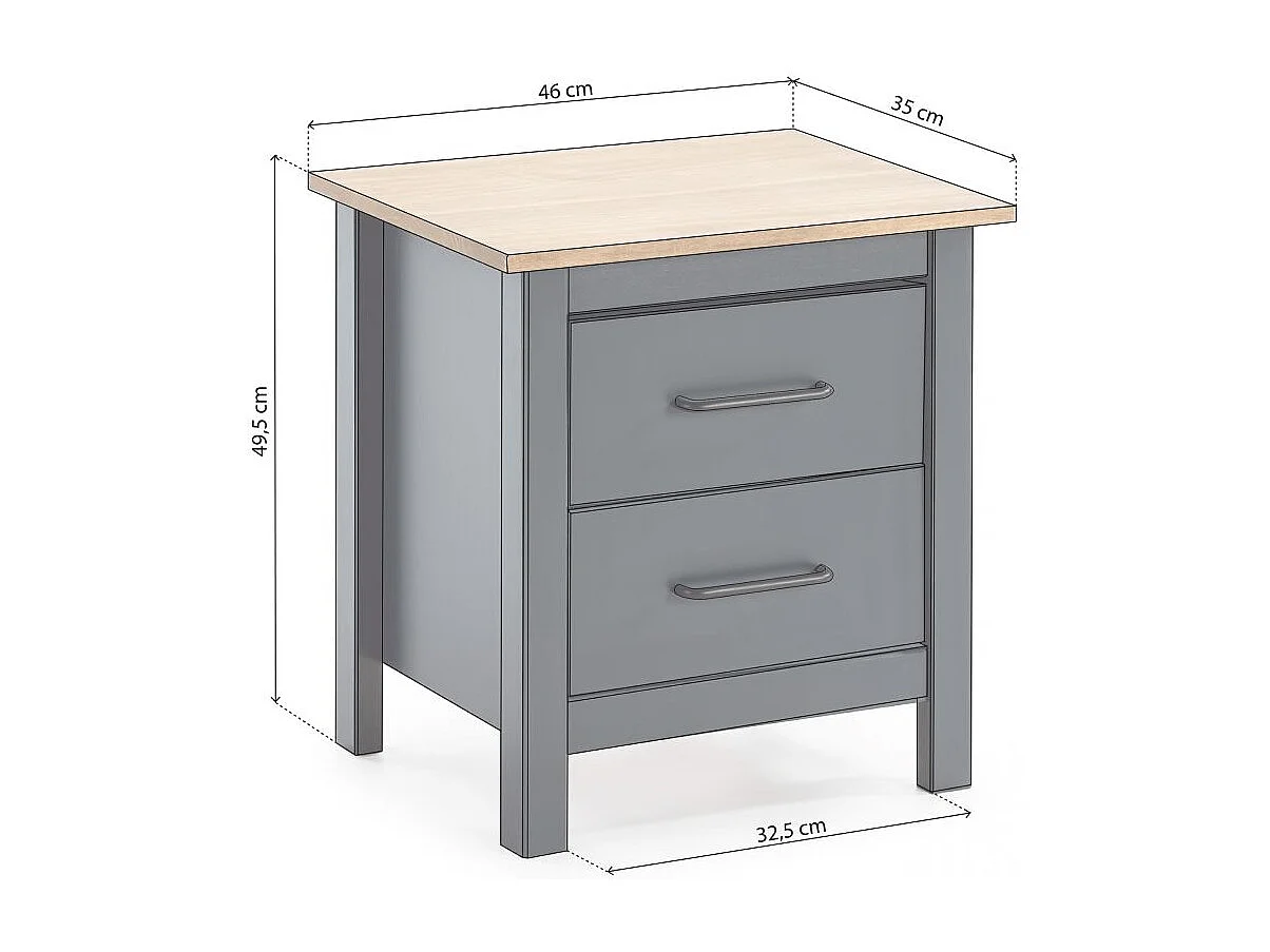 Mesa de cabeceira Eira