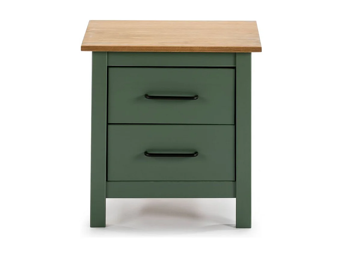 Mesita de noche Eira Green Moss - Oak