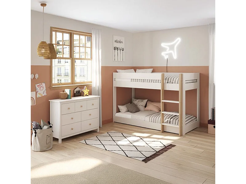 Litera Firwood Blanco - Oak Soft