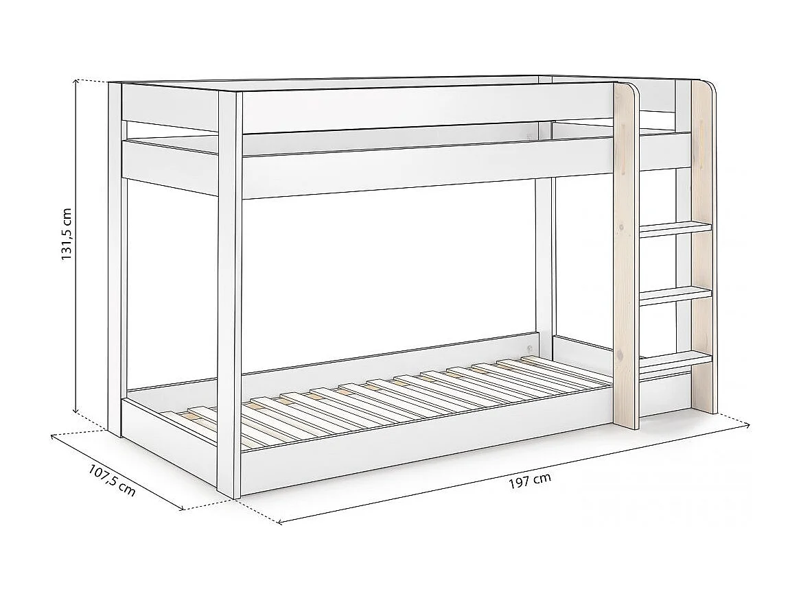 Beliche em madeira de abeto