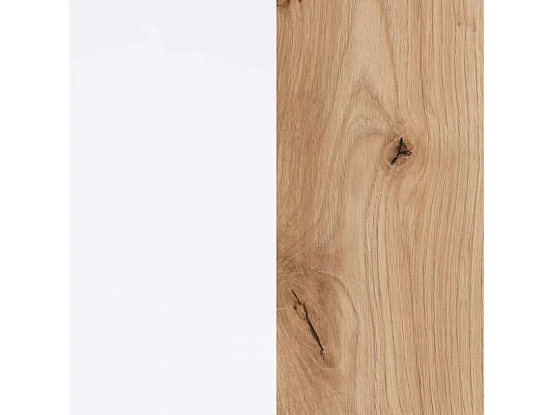 Mueble de salón modular Lunet en blanco artik aplino 190 cm Blanco Artik (Blanco Mate) - Alpino