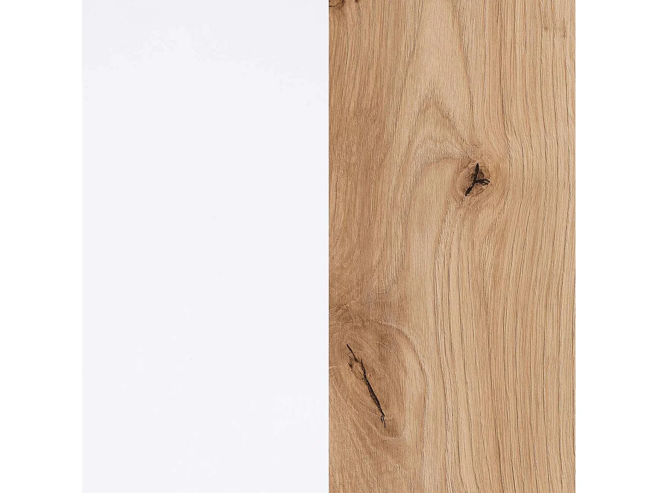 Mobiliário modular para sala de estar Lunet em branco artik aplino 190 cm