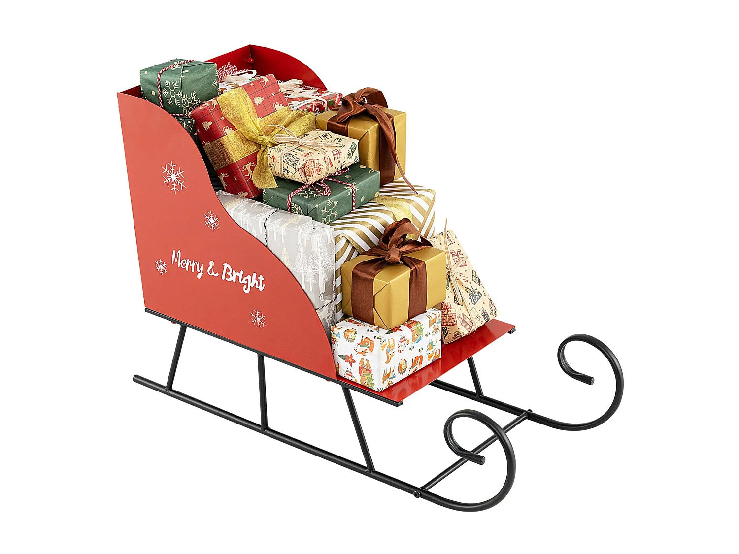 Set 3 pezzi betulla illuminata 120/150/180cm albero di Natale artificiale preilluminato bianco