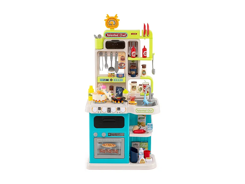 Cucina per bambini con 95 accessori Cucina da gioco Cucina per bambole Cucina giocattolo per bambini a partire da 3 anni Blu