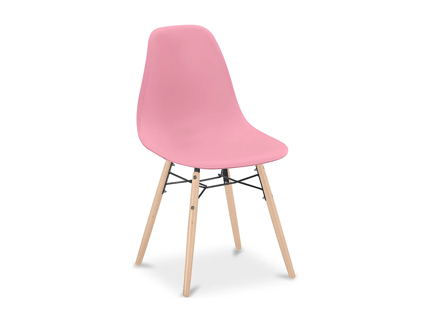 Sedia da Pranzo - Design Scandinavo - Gambe in Legno - Skögur