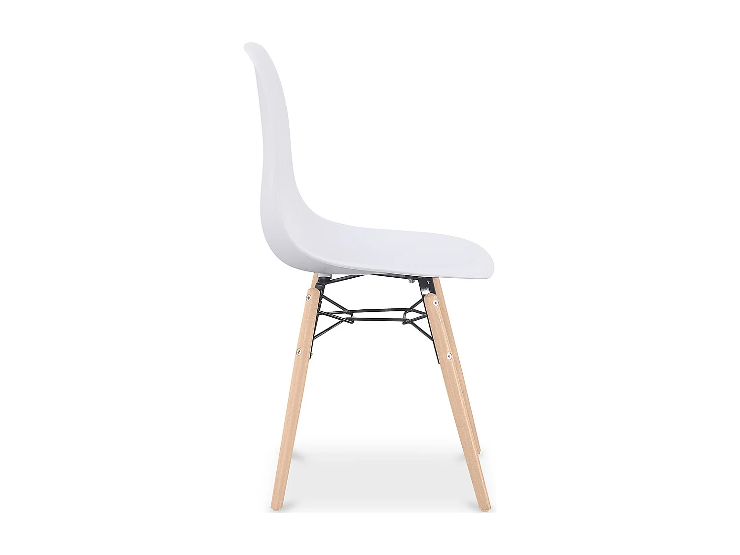 Chaise de Salle à Manger - Design Scandinave - Pieds en Bois - Skögur Turquoise