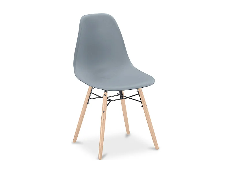 Esszimmerstuhl - Skandinavisches Design - Holzbeine - Skögur