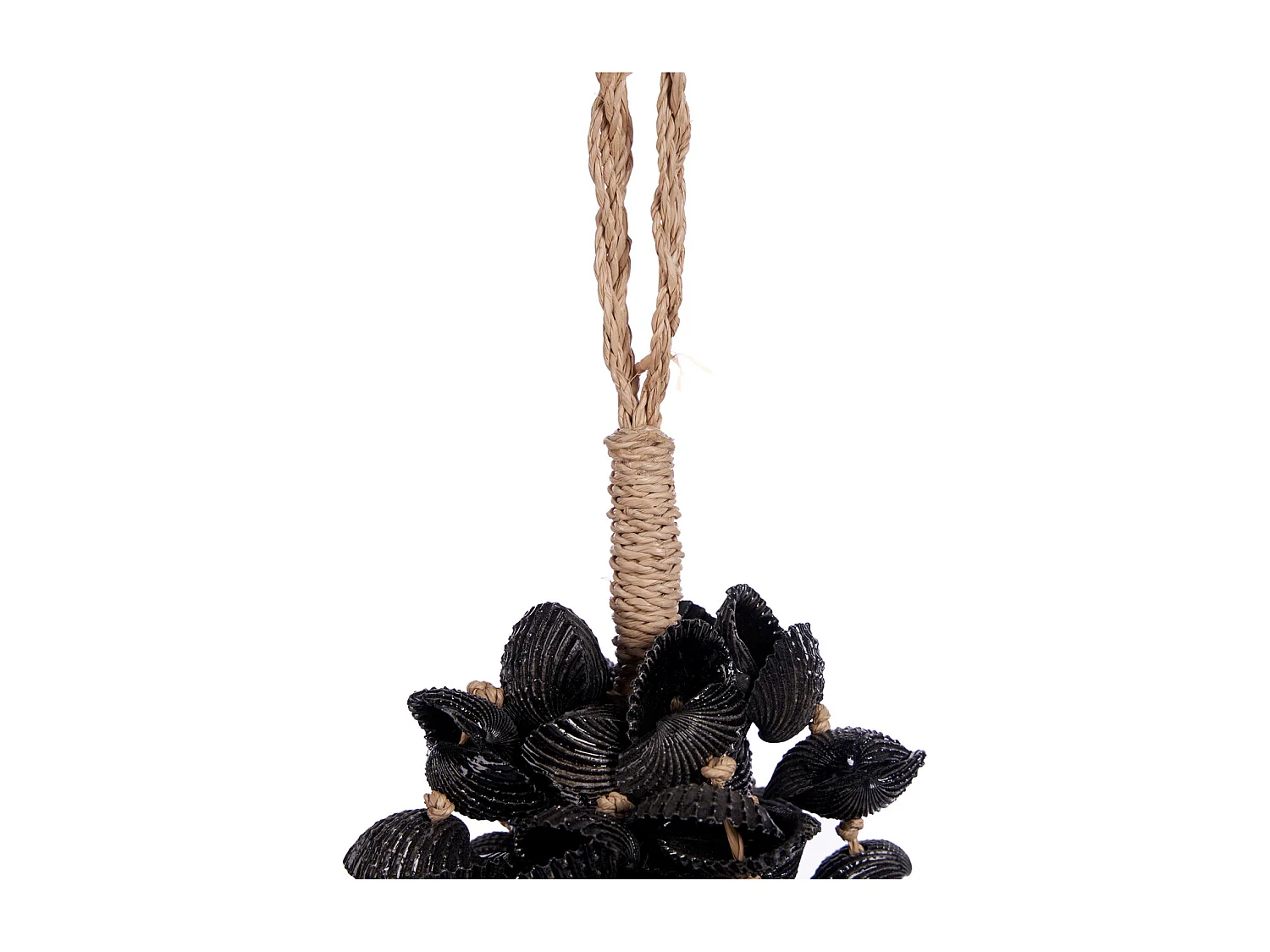 The Midnight Shell Tassel - Black