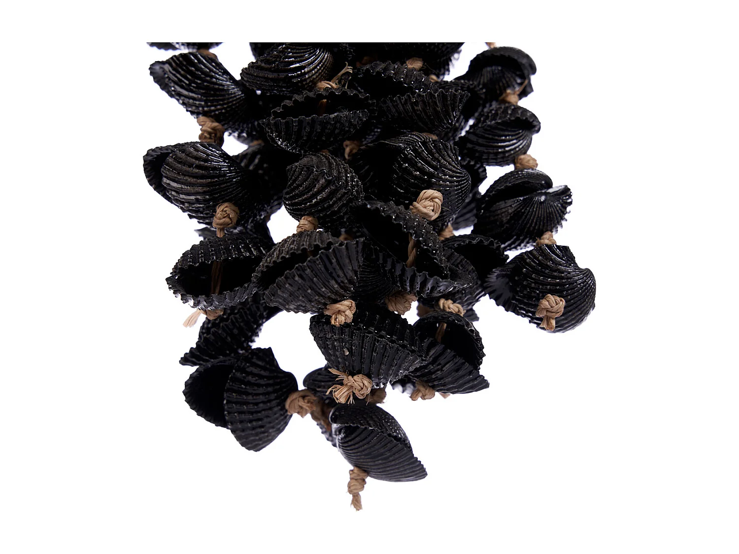 The Midnight Shell Tassel - Black