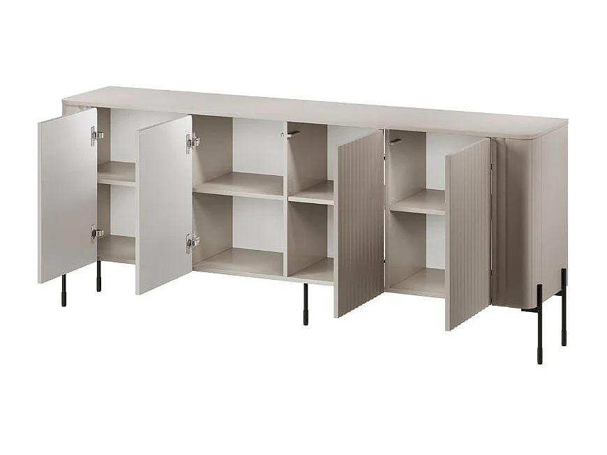 Buffet cachemire 190 cm 4 portes Hector