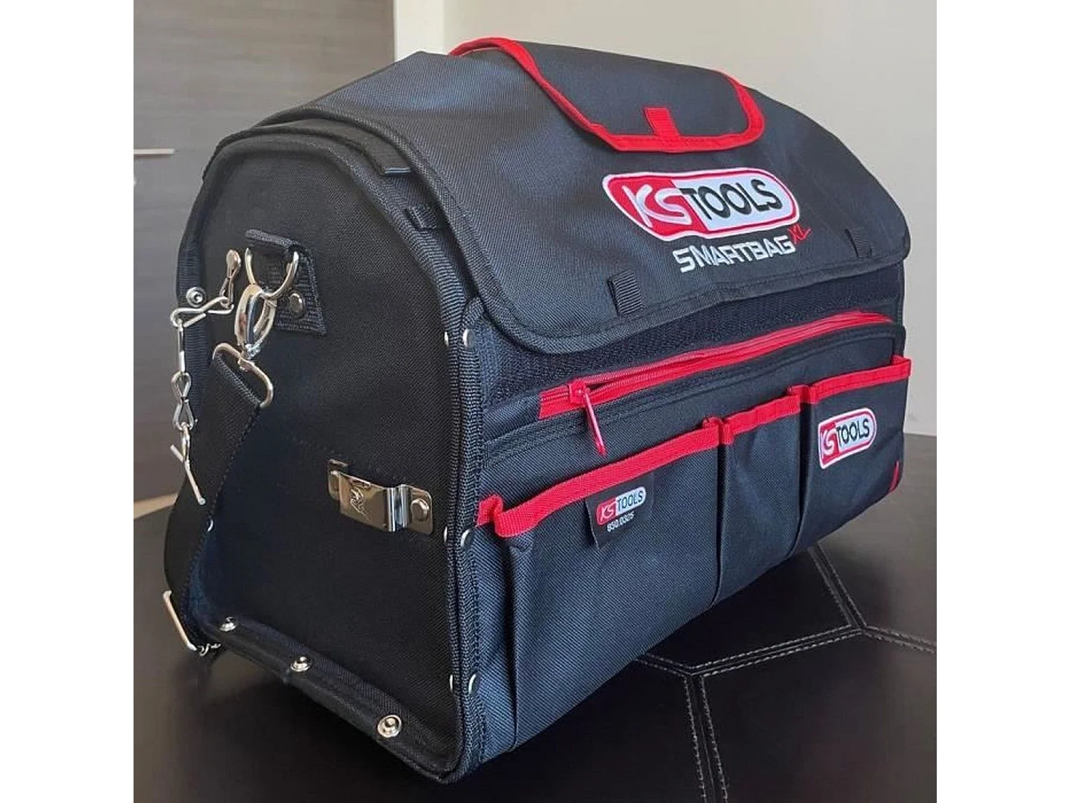 Werkzeugtasche KS Tools SMARTBAG XL 25L Rot/Schwarz - Ultrastoff, Komfortabel und Geräumig