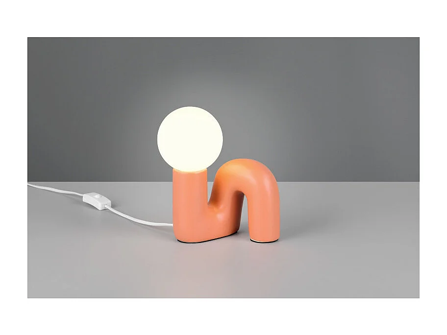 Lampe design en céramique pop Quinn