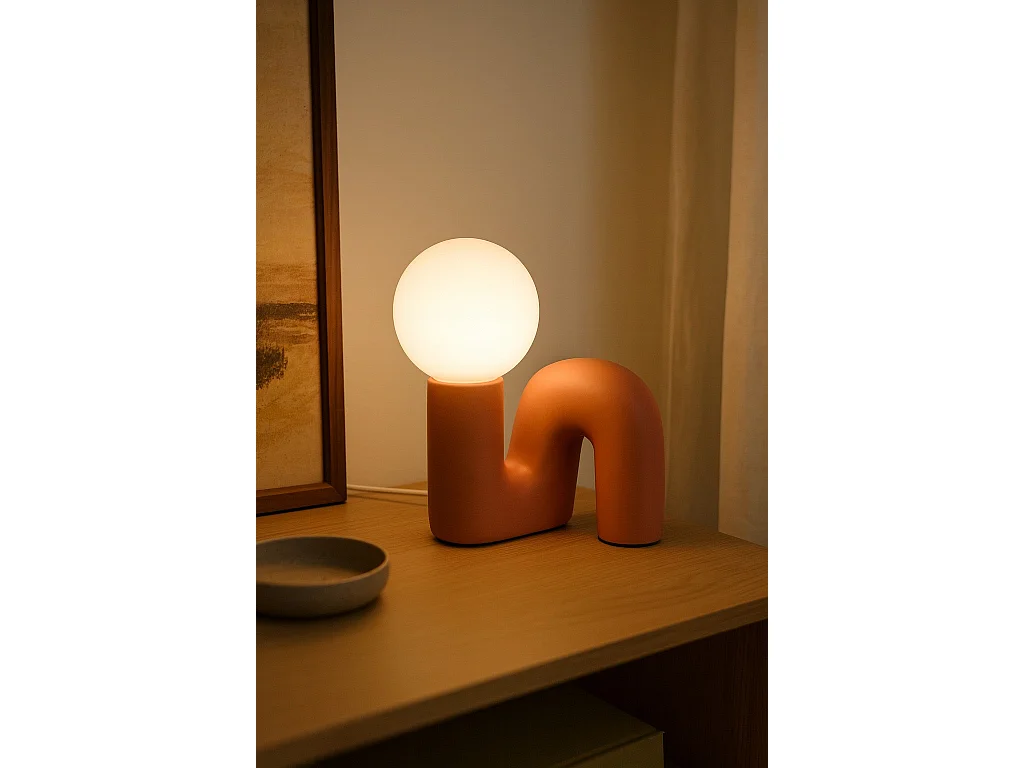 Lampe design en céramique pop Quinn