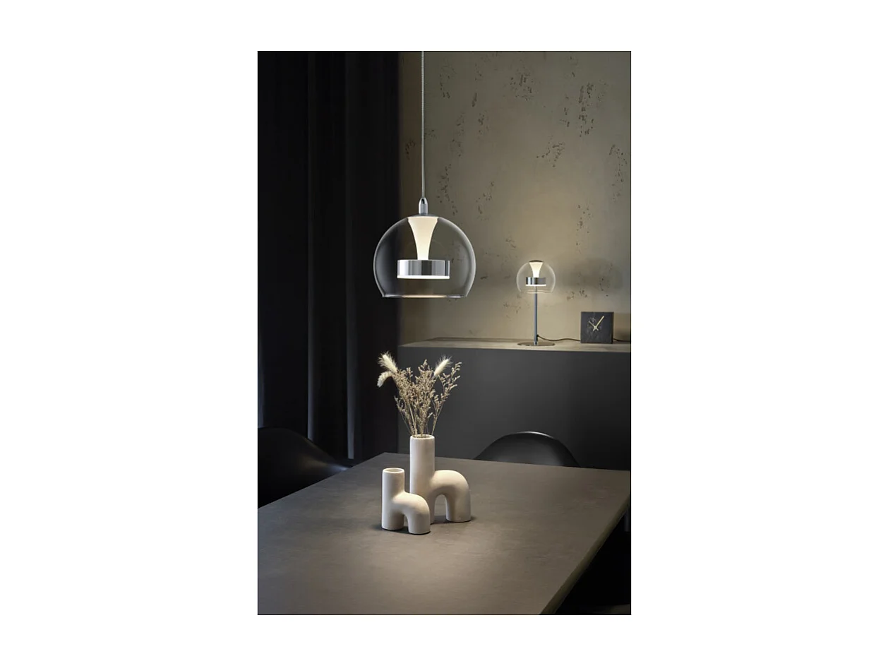 Suspension à variateur design LED Flynt Ø20 cm