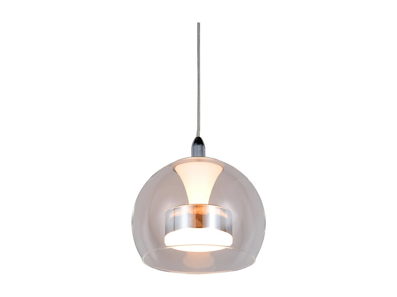 Suspension à variateur design LED Flynt Ø20 cm