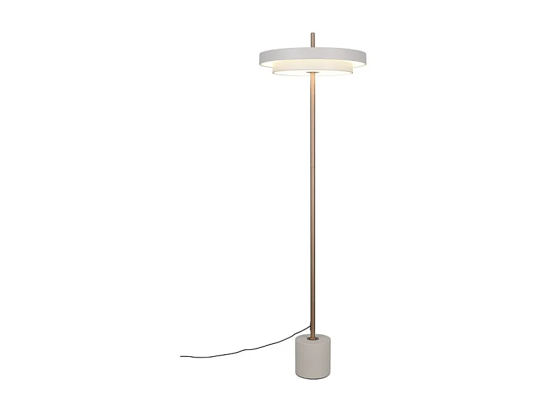 Lampadaire vintage led à variateur Keaton
