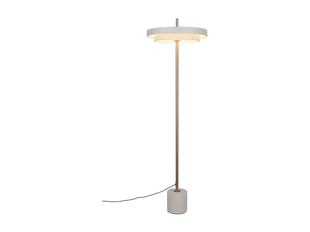 Lampadaire vintage led à variateur Keaton