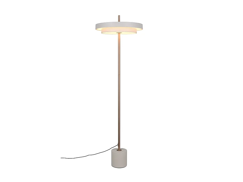 Lampadaire vintage led à variateur Keaton