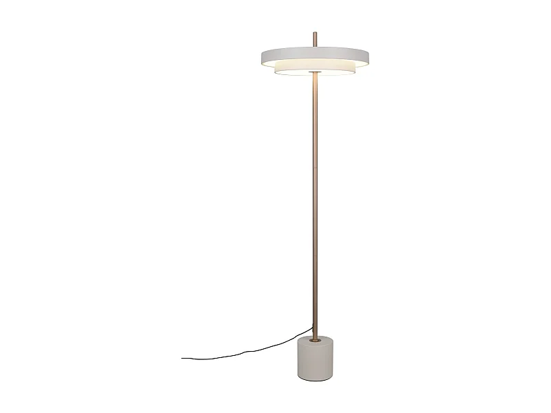Lampadaire vintage led à variateur Keaton
