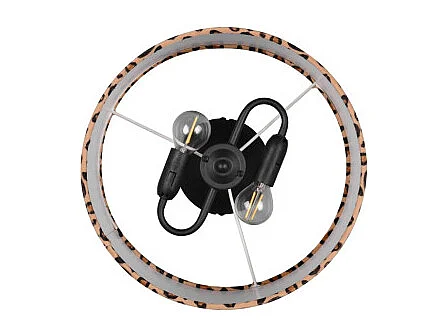 Plafonnier Pardina Léopard Ø30 cm