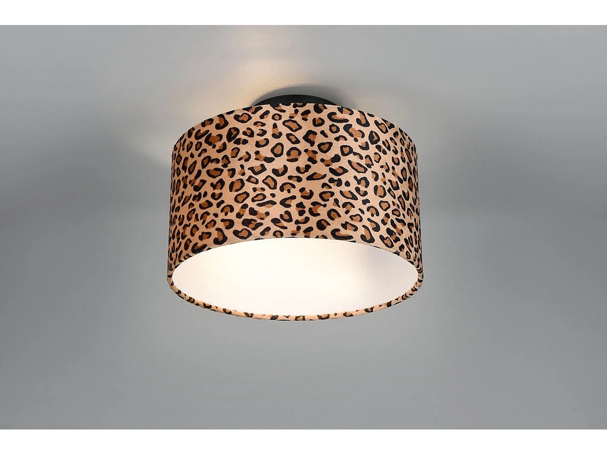 Plafonnier Pardina Léopard Ø30 cm