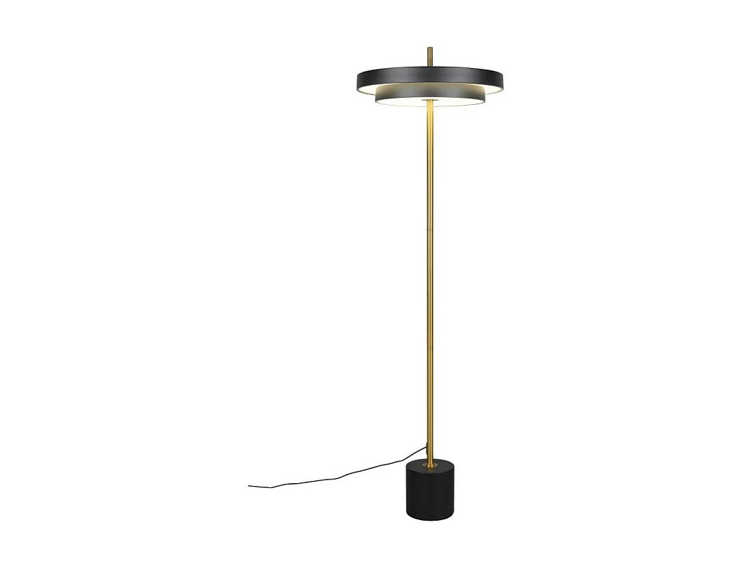 Lampadaire vintage led à variateur Keaton