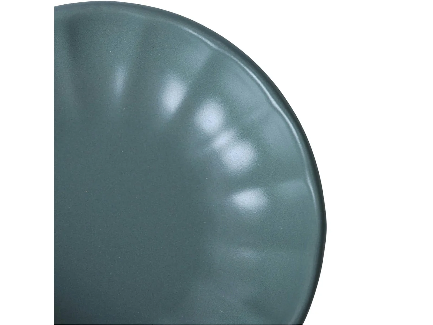 Bol apéro vert pâle forme fleur (lot de 6) EFIRA