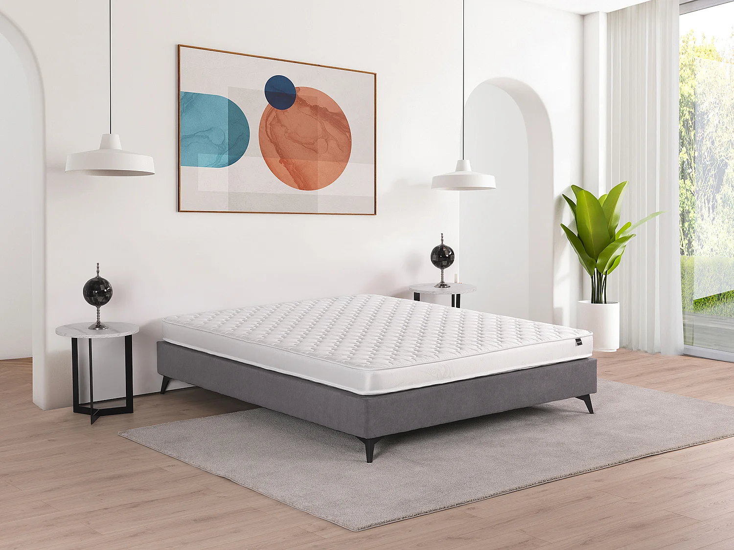 Matelas 140 x 190 cm mousse ép.15cm - DANAE II de YSMÉE