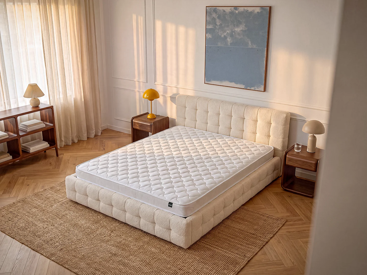 Matelas 140 x 190 cm mousse ép.15cm - DANAE II de YSMÉE