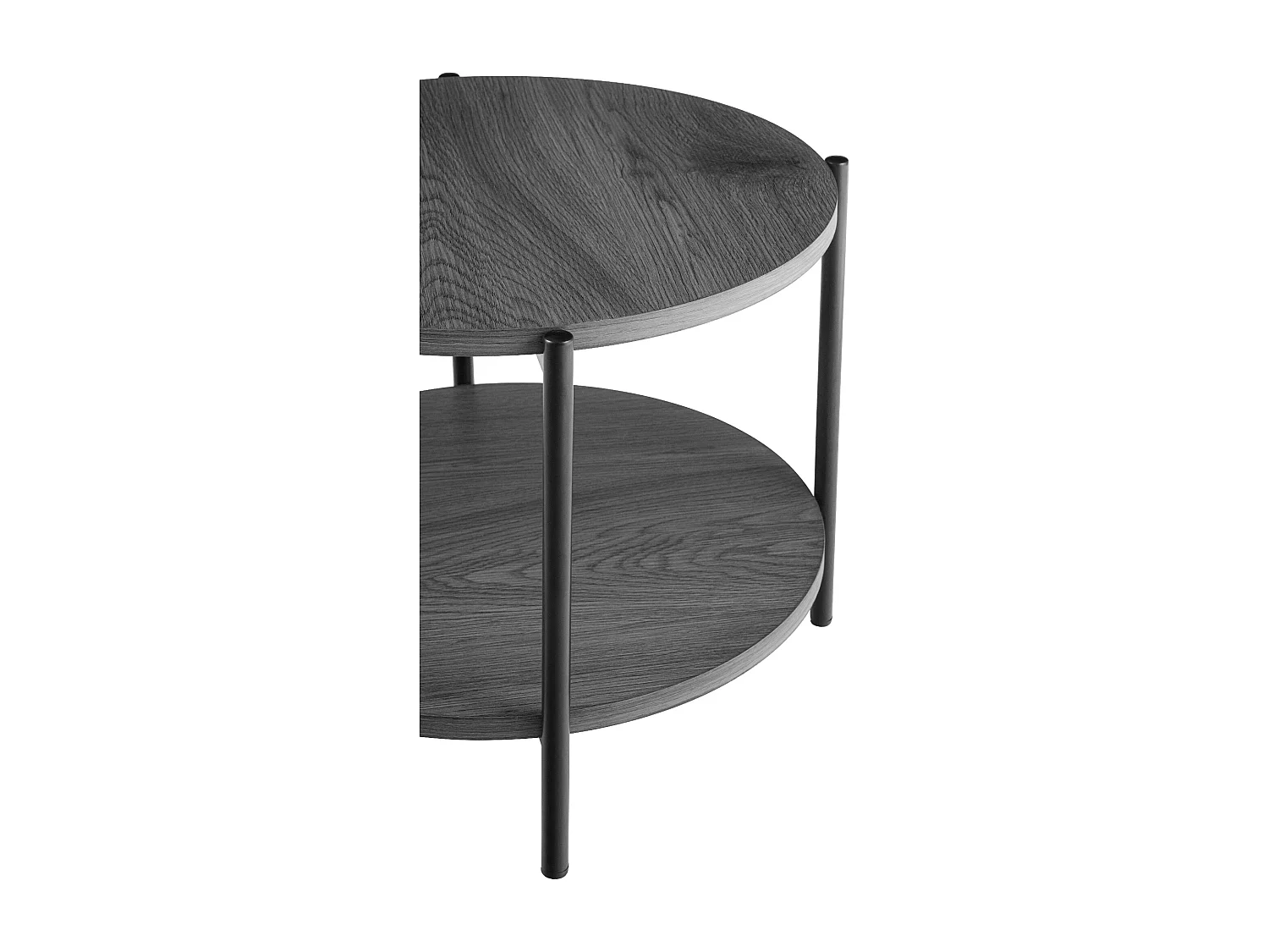 Table basse - Bois - Gris - Edduma