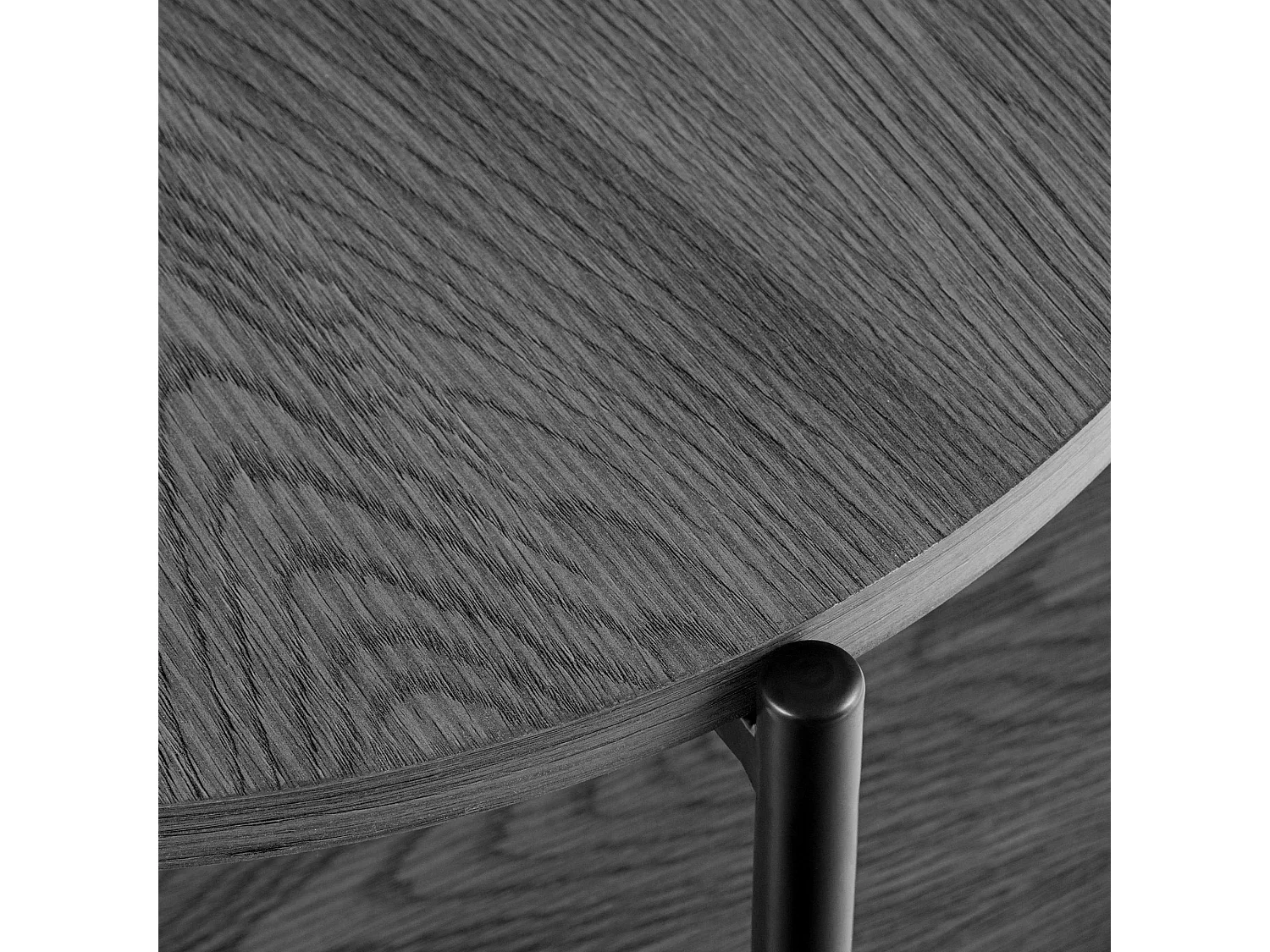 Table basse - Bois - Gris - Edduma