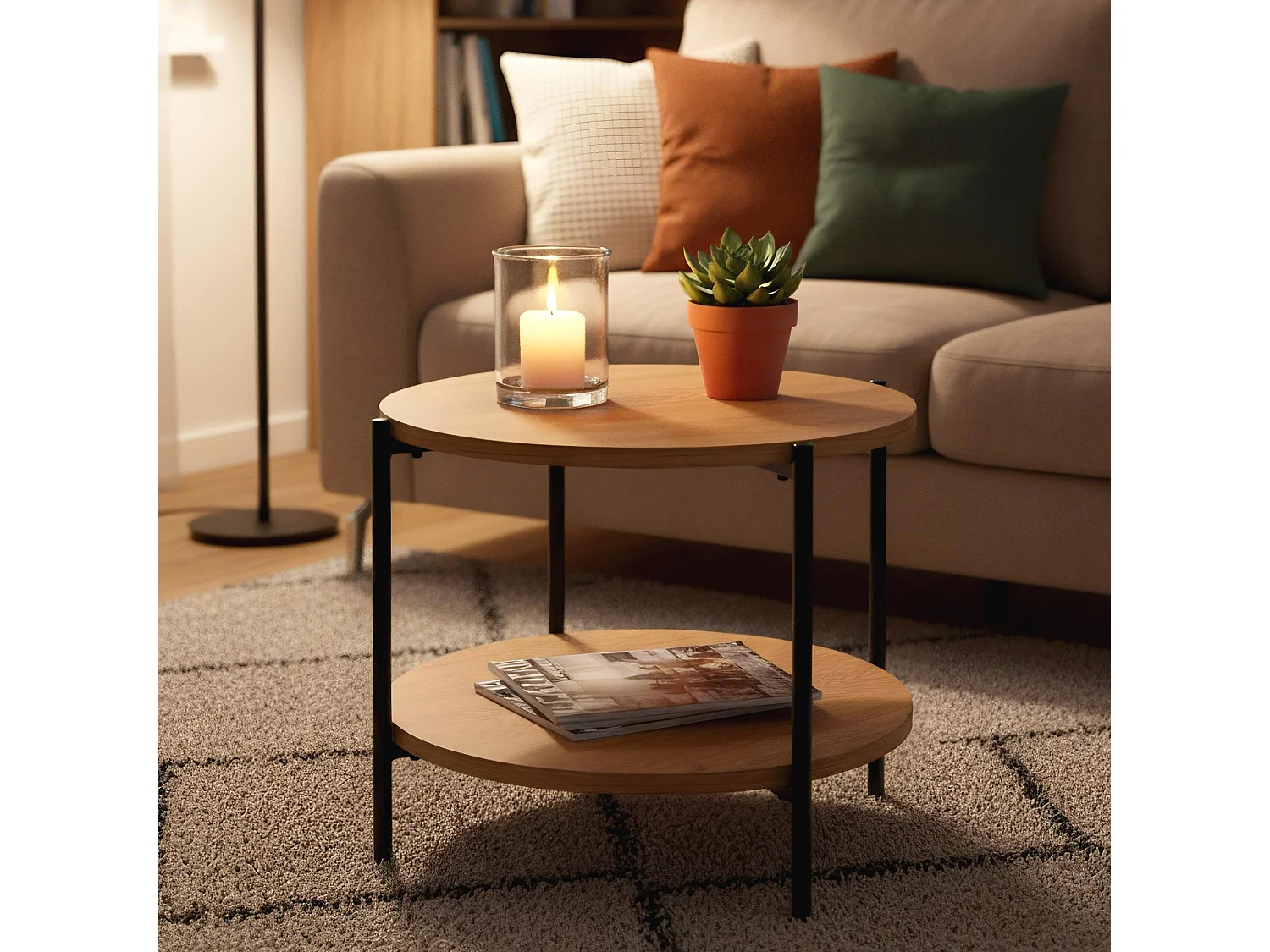 Table basse - Bois - Nature - Edduma