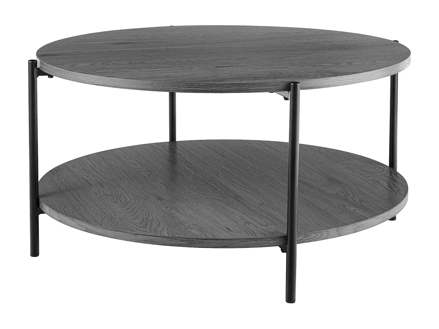Table basse - Bois - Gris - Edduma