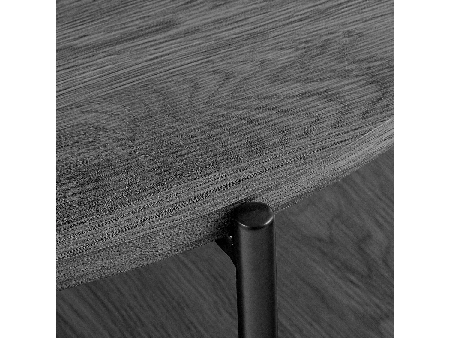 Table basse - Bois - Gris - Edduma