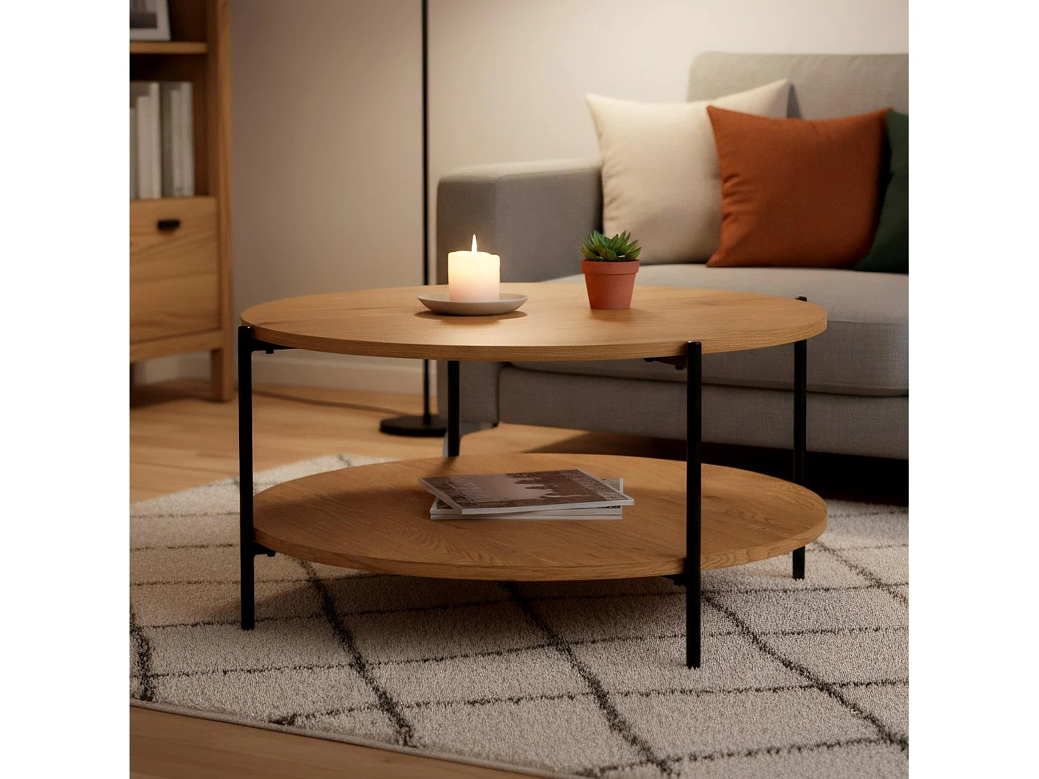 Table basse - Bois - Nature - Edduma