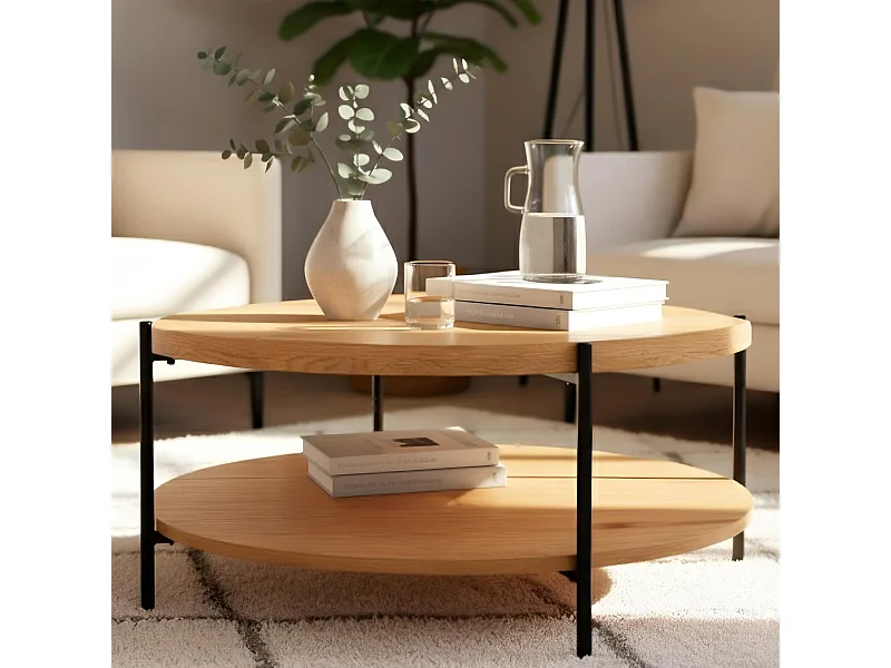 Table basse - Bois - Nature - Edduma