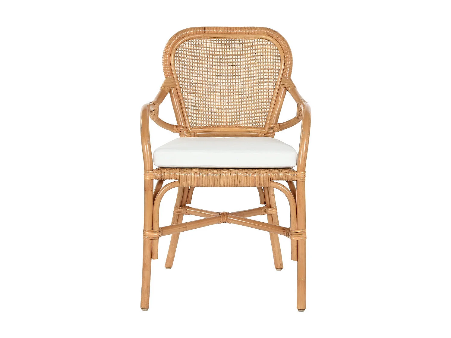 BAMBOE RATTANSTOEL 55X62X86 NATUURLIJK, ideaal voor uw huis. Het voegt glamour en een speciaal tintje toe aan uw huis.