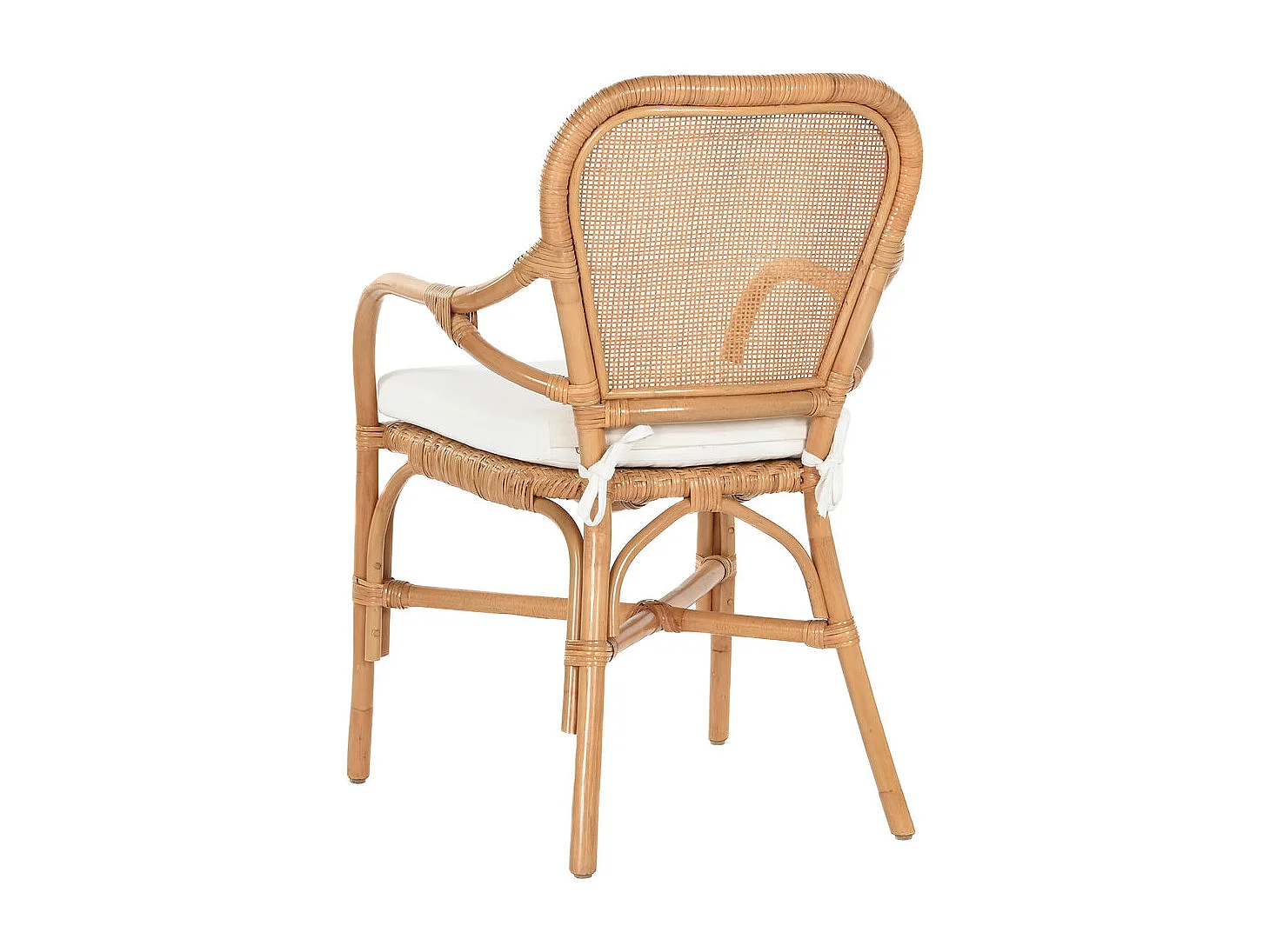 BAMBOE RATTANSTOEL 55X62X86 NATUURLIJK, ideaal voor uw huis. Het voegt glamour en een speciaal tintje toe aan uw huis.