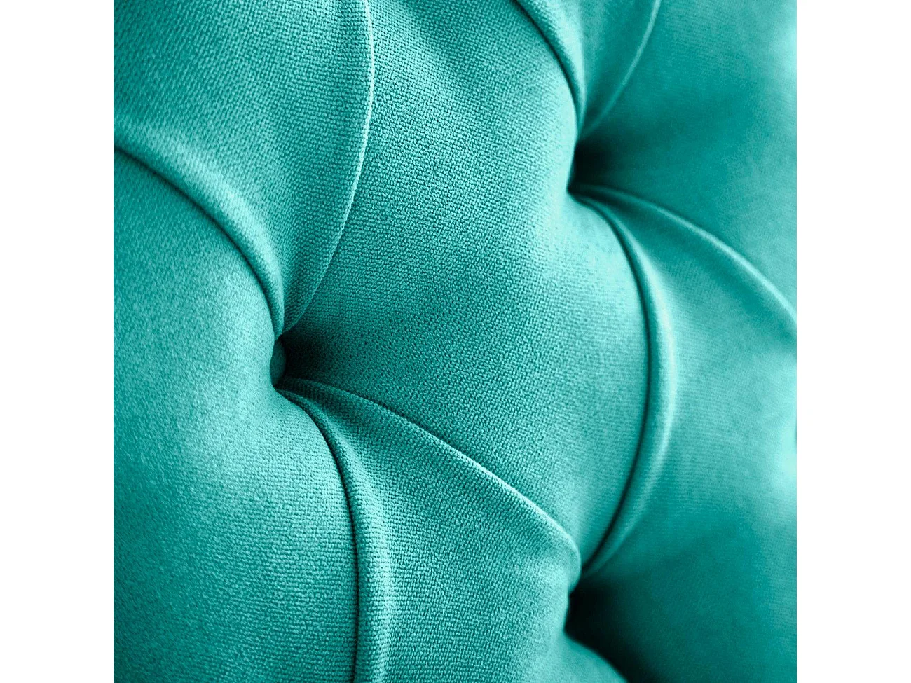 Cabecero tapizado Capy turquesa tela antimanchas y estructura de madera de pino – 160x60 cm, para camas de 150 cm