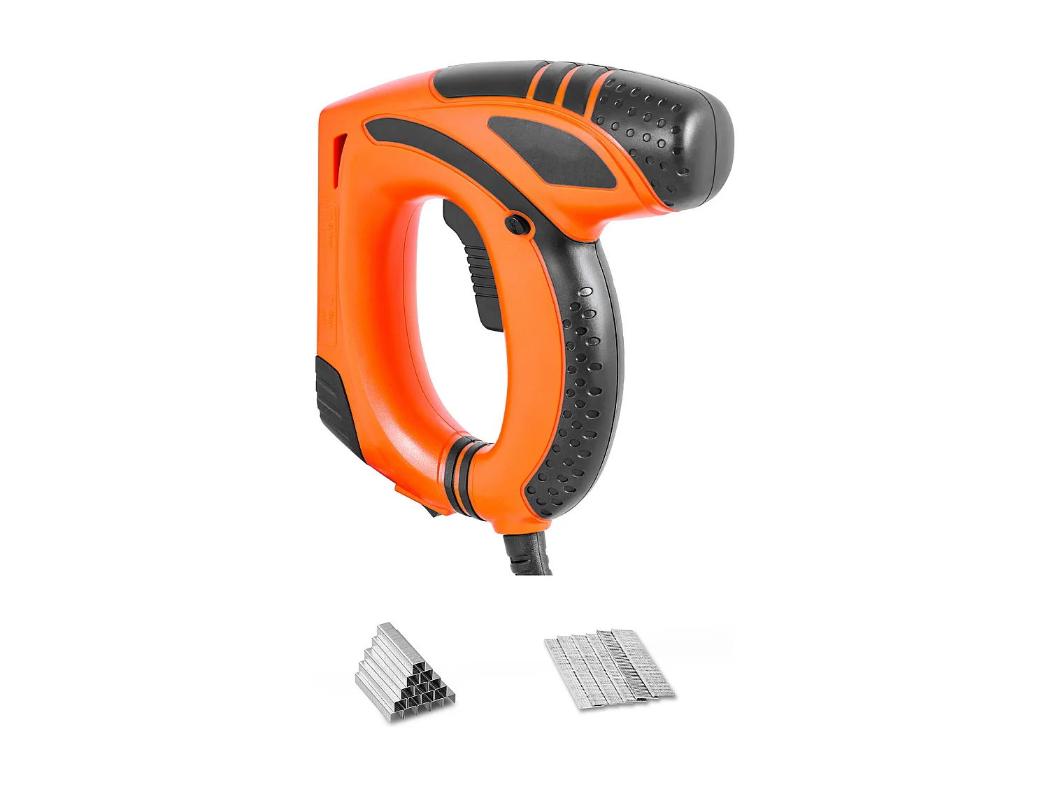 Agrafeuse Cloueuse Électrique SucceBuy 2-en-1, Cloueur Calibre 18, 1.5 cm, Pistolet à Clous avec 1000 Clous, pour Travail du Bois Ameublement