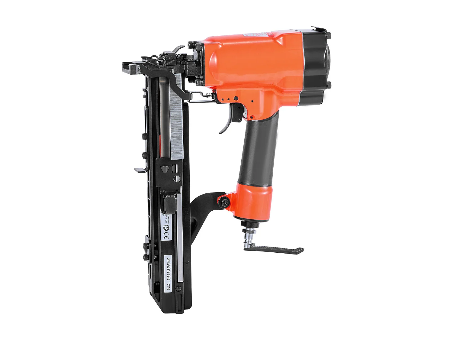 Agrafeuse Pneumatique SucceBuy, Calibre 16, Compatible avec Agrafes Non Inclues Couronne Large 2.64 cm de Longueur 1.6-3.8 cm, 4,8-8,3 bar, 2 Modes