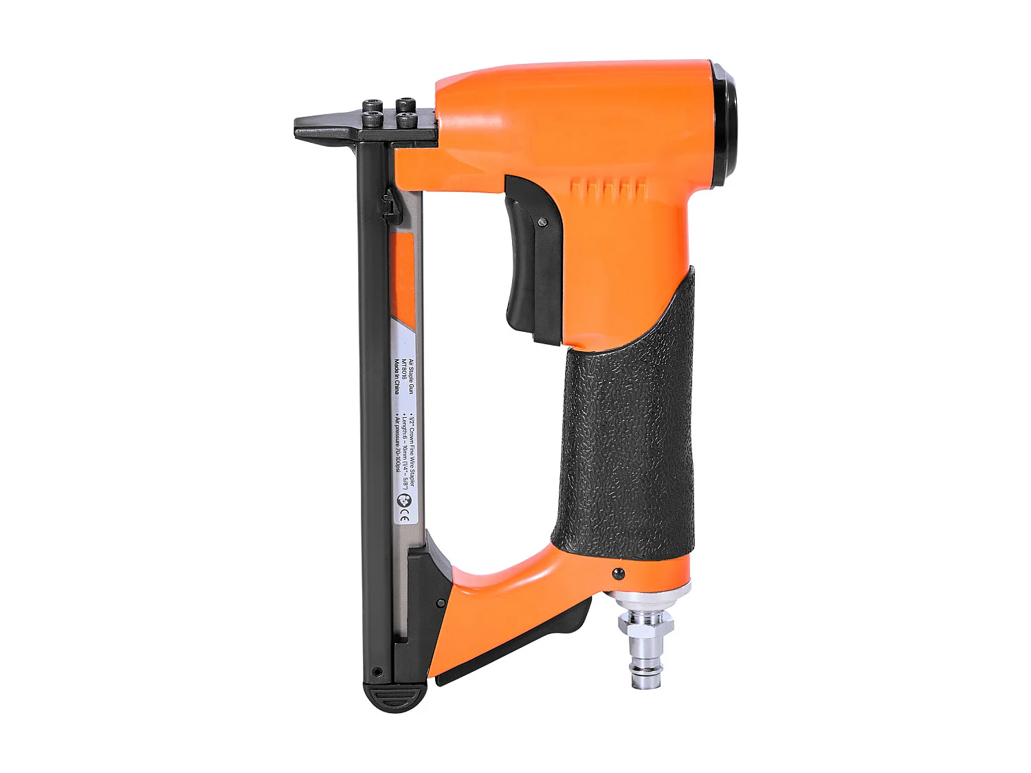 Agrafeuse Pneumatique SucceBuy, Calibre 21, Compatible avec Agrafes Fil Fin Série 80 Non Inclues de Largeur Couronne 1.28 cm de Longueur 0.6-1.6 cm