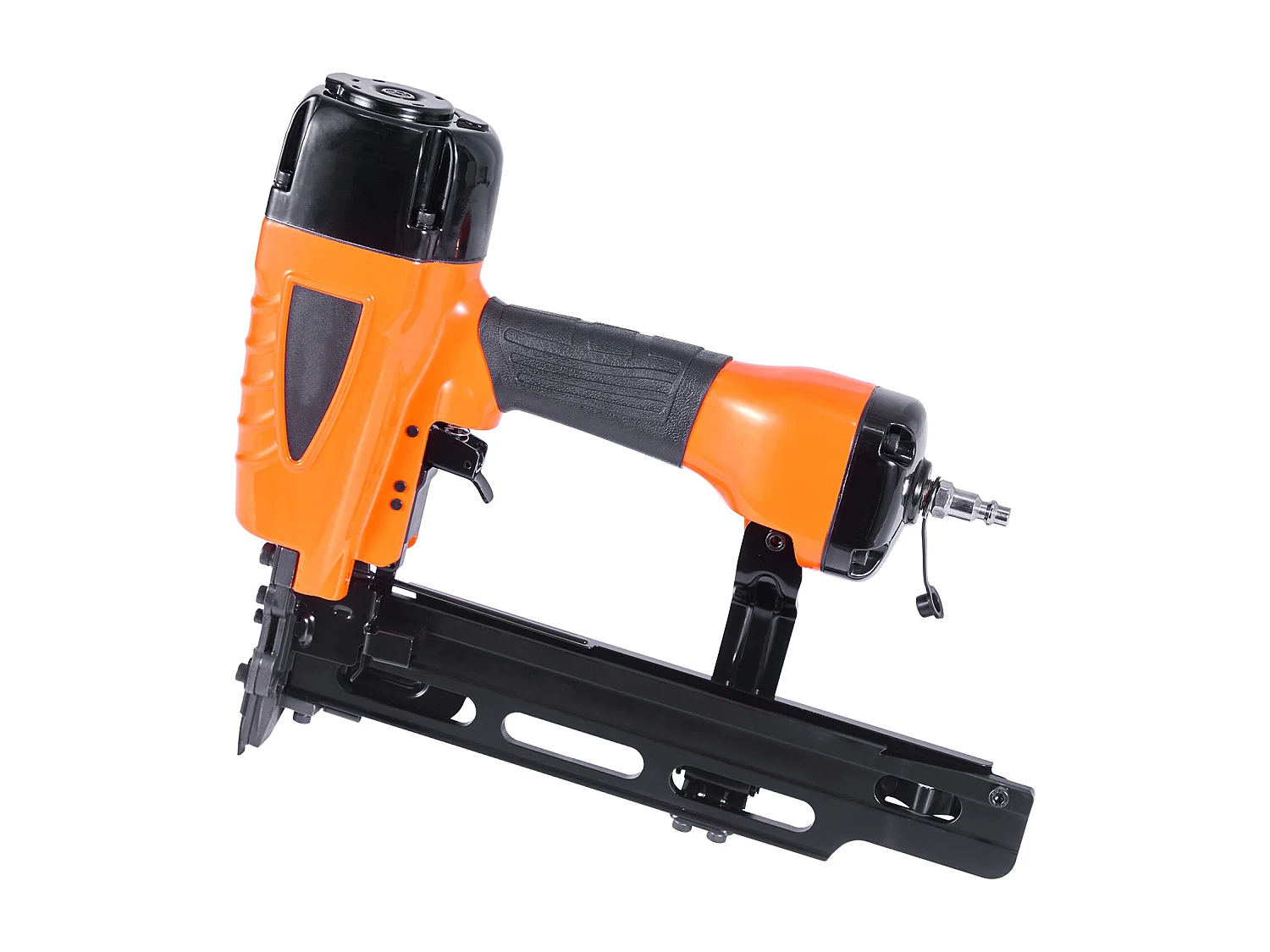 Agrafeuse Pneumatique SucceBuy, Calibre 16, Compatible avec Agrafes Non Inclues de Couronne Moyenne 1.08 cm, de Longueur 2.5-5 cm, 4,8-8,3 bar